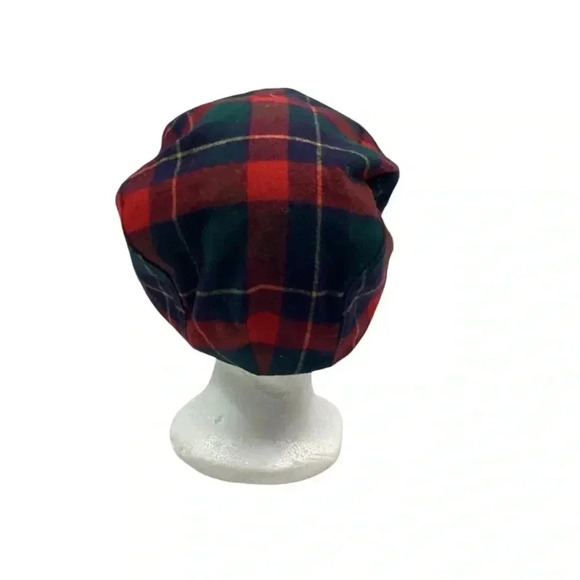 Vintage Pendleton wool plaid newsboy cap - Picture 2 of 5